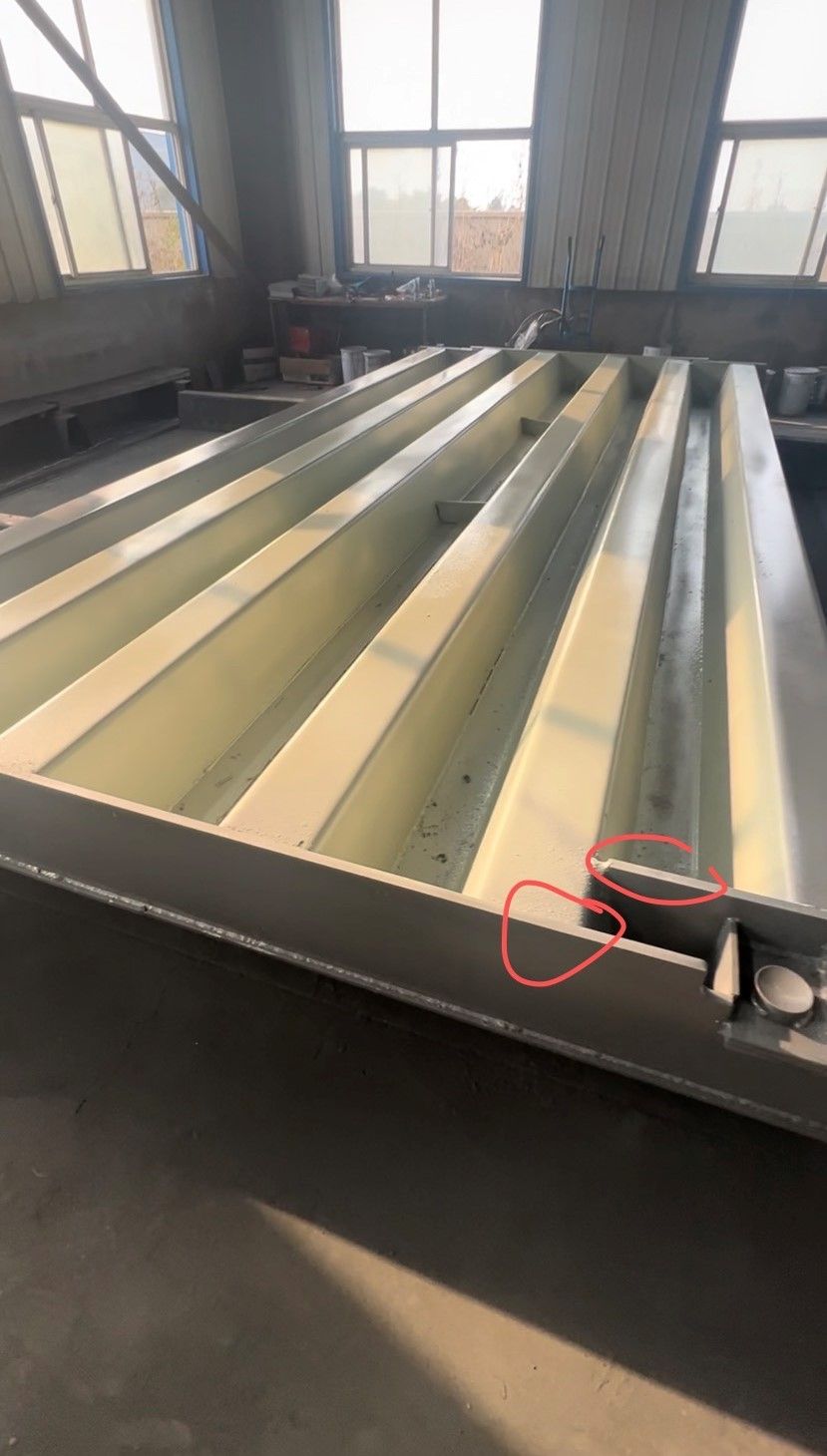 鞍山金鐘2.4米中距地磅